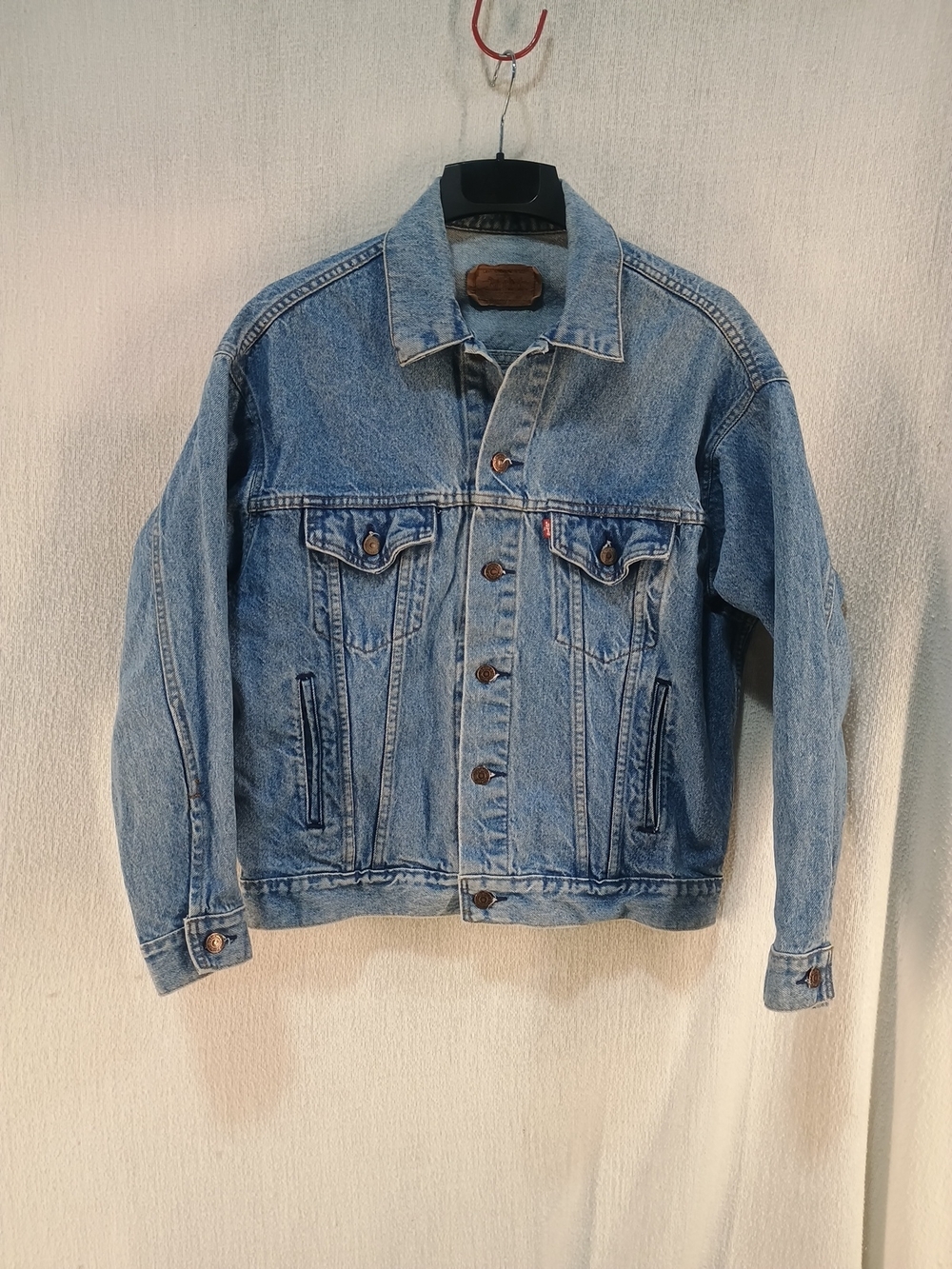 90s Levi's Denim Jacket Mens Medium Type III Trucker Made in USA 70507-0214